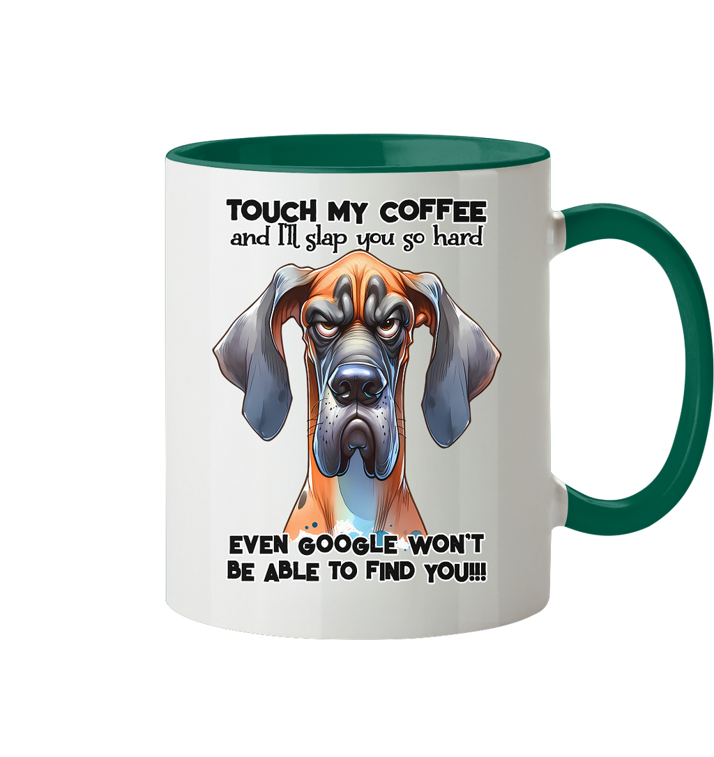 Grumpy Dog Kaffee - Tasse zweifarbig
