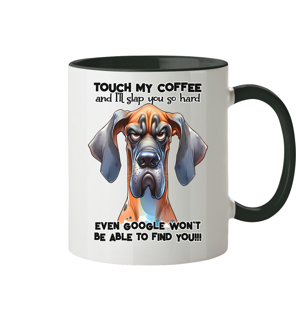 Grumpy Dog Kaffee - Tasse zweifarbig