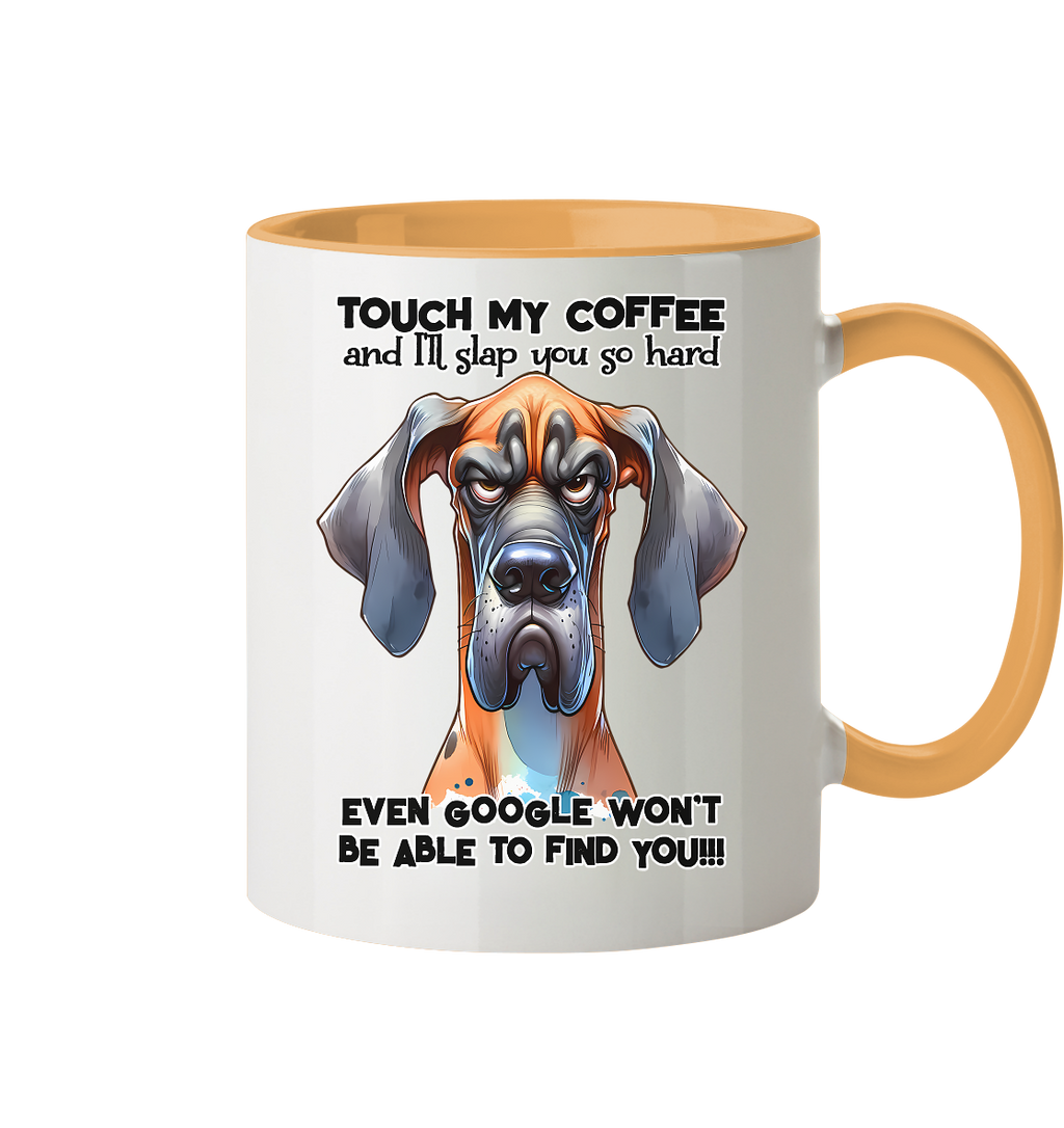 Grumpy Dog Kaffee - Tasse zweifarbig