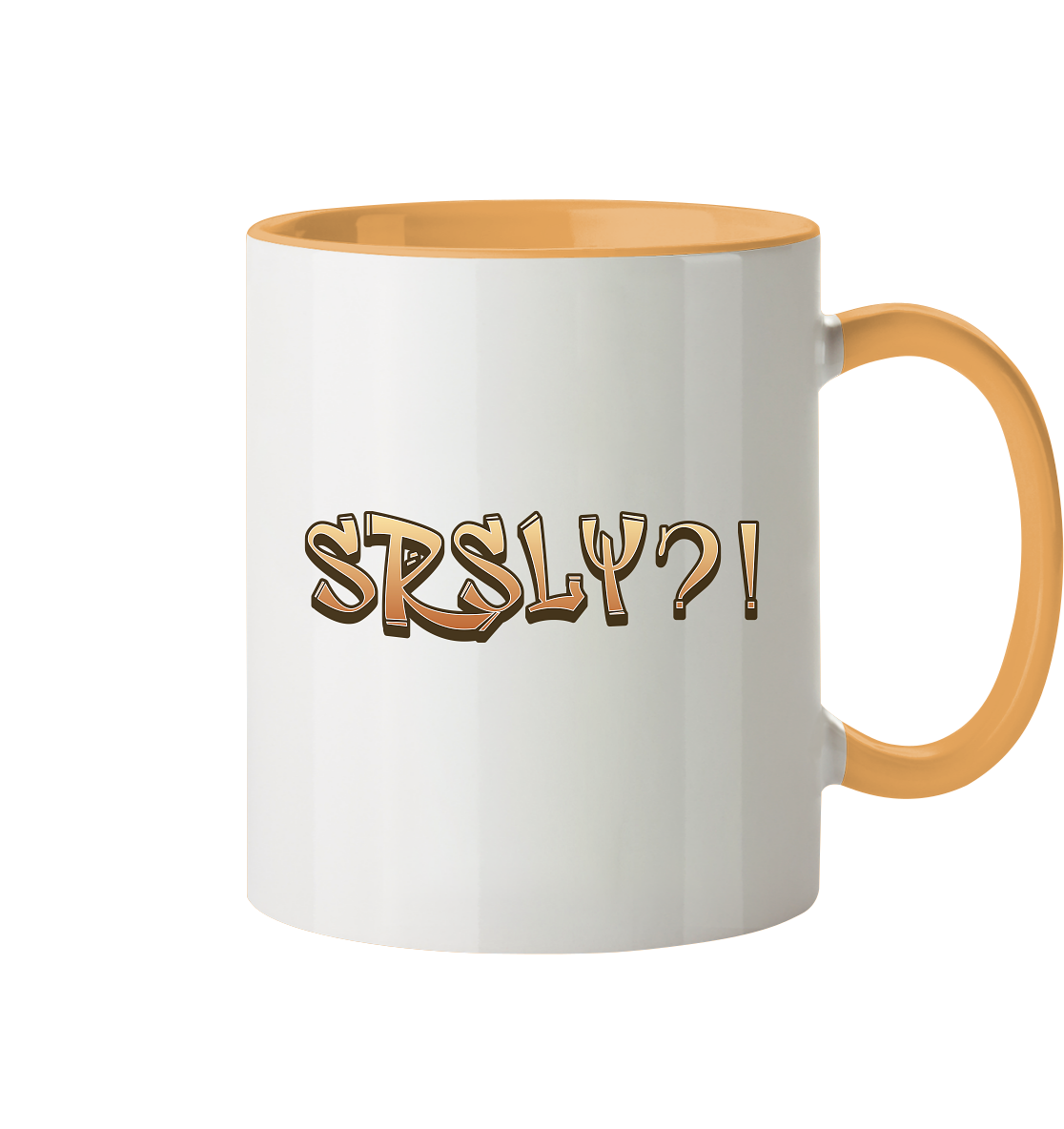 SRSLY ?! Seriously  - Tasse zweifarbig