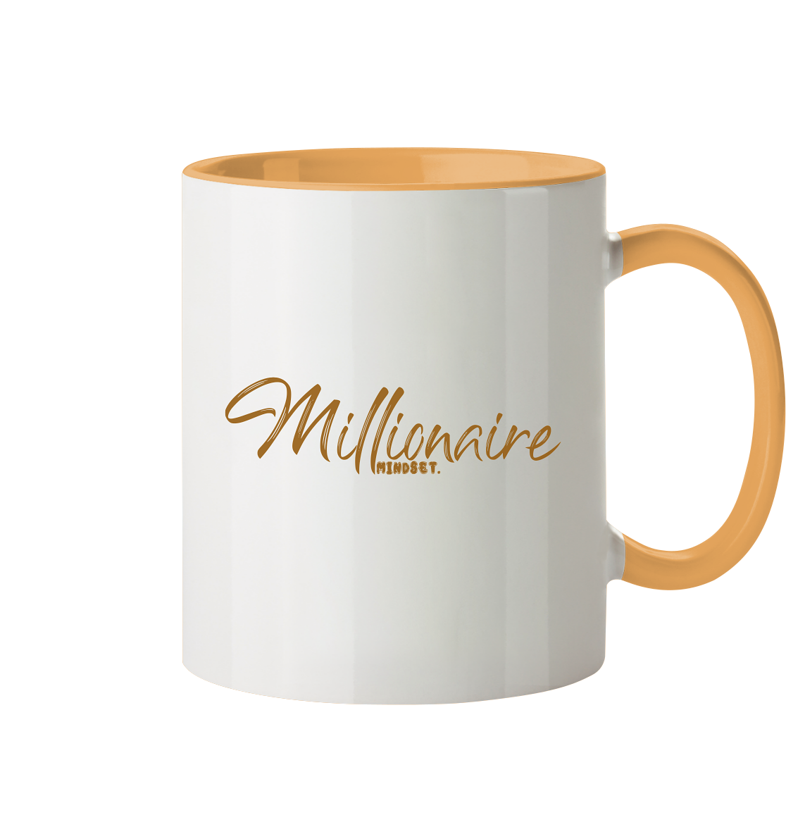 Millionaire Mindset - Tasse zweifarbig