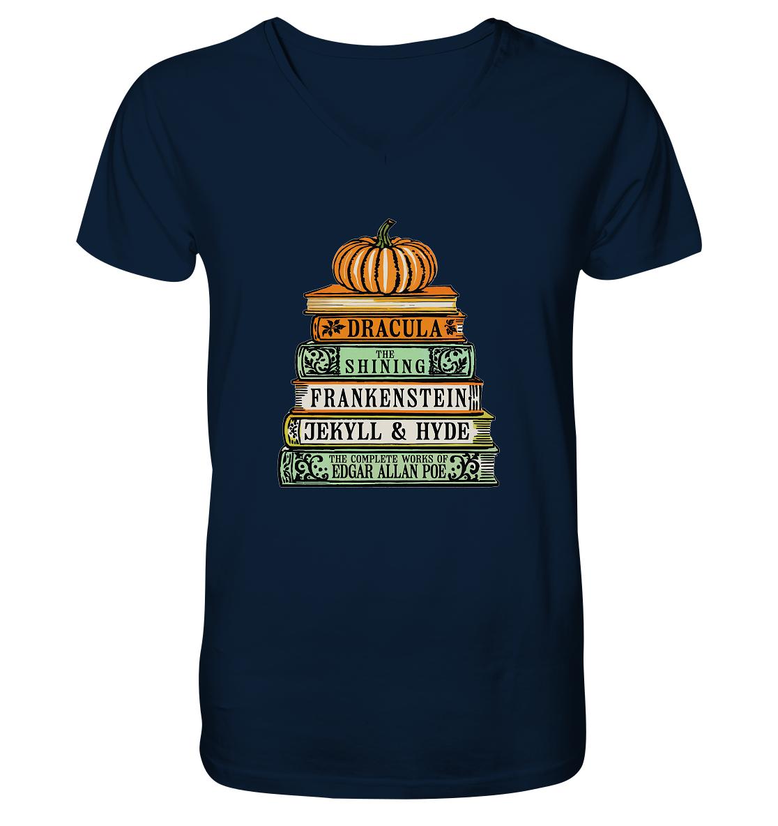 Halloween Autoren - V-Neck Shirt