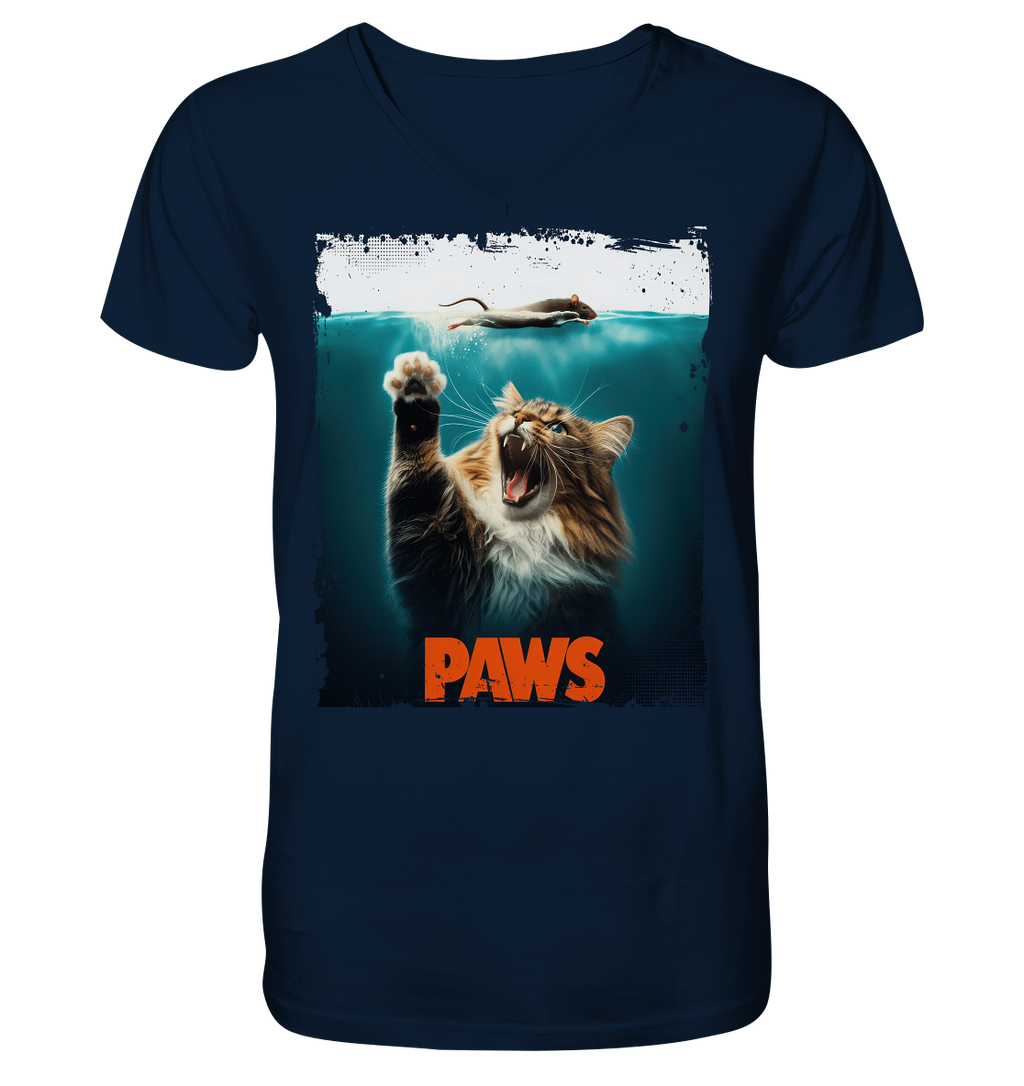Paws  - V-Neck Shirt