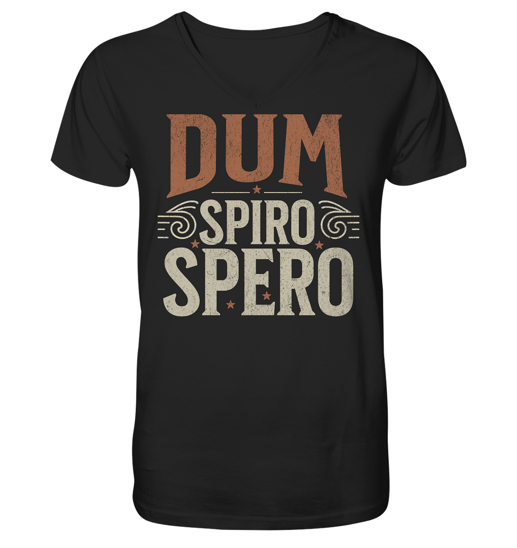Dum Spiro Spero - V-Neck Shirt
