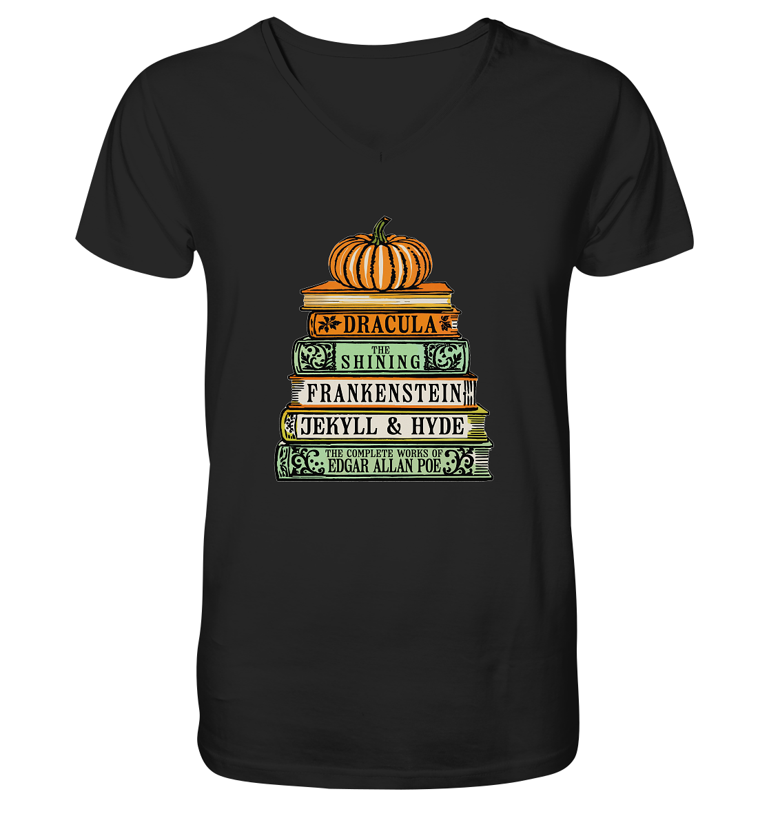 Halloween Autoren - V-Neck Shirt
