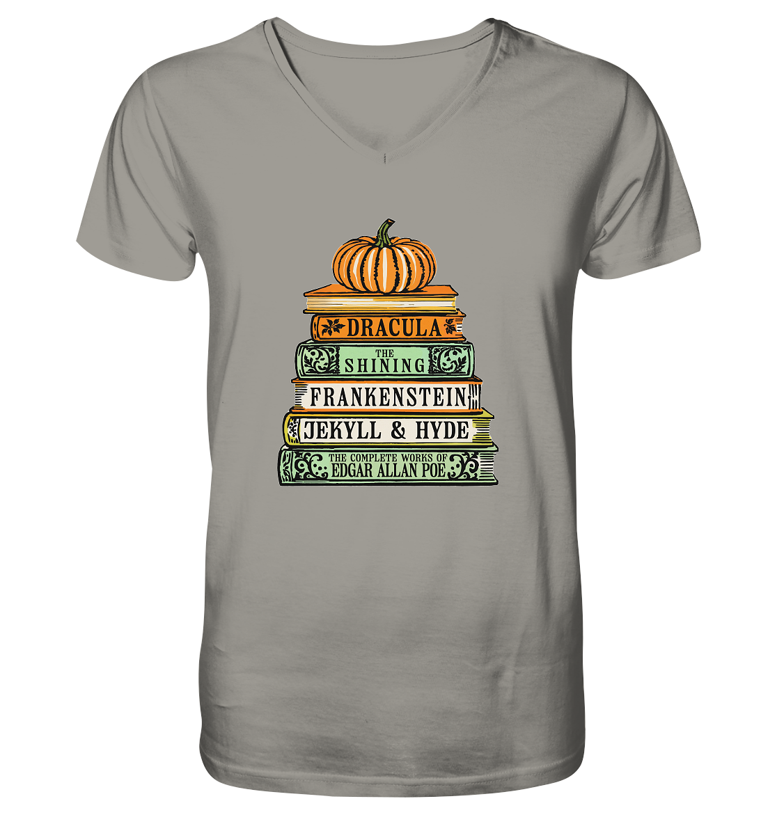 Halloween Autoren - V-Neck Shirt