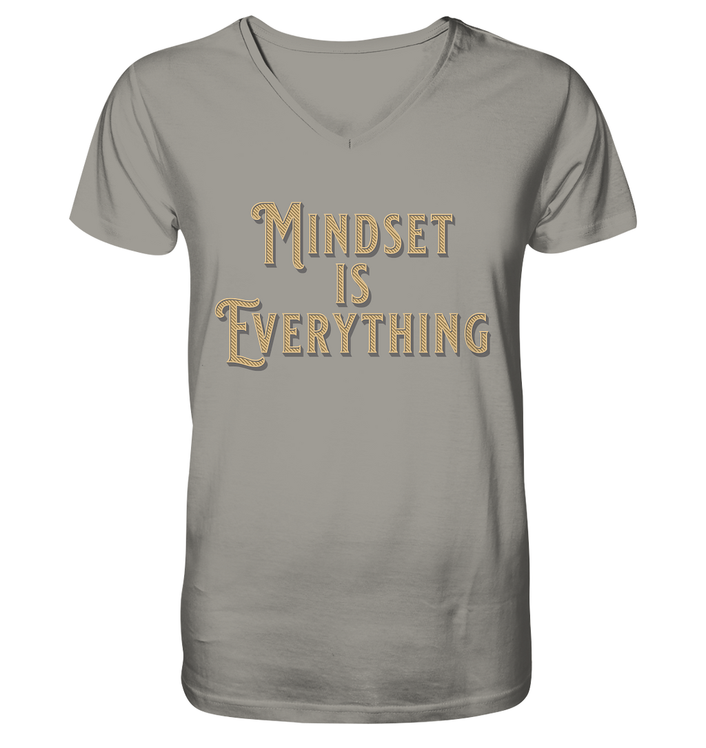 MIndset is Everything - V-Neck Shirt