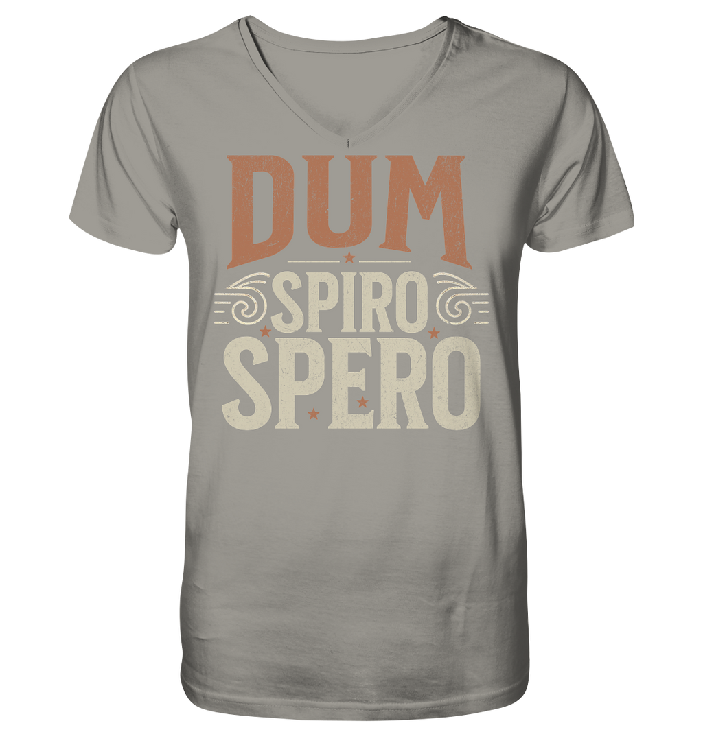 Dum Spiro Spero - V-Neck Shirt