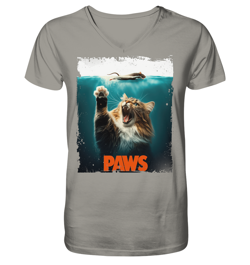 Paws  - V-Neck Shirt