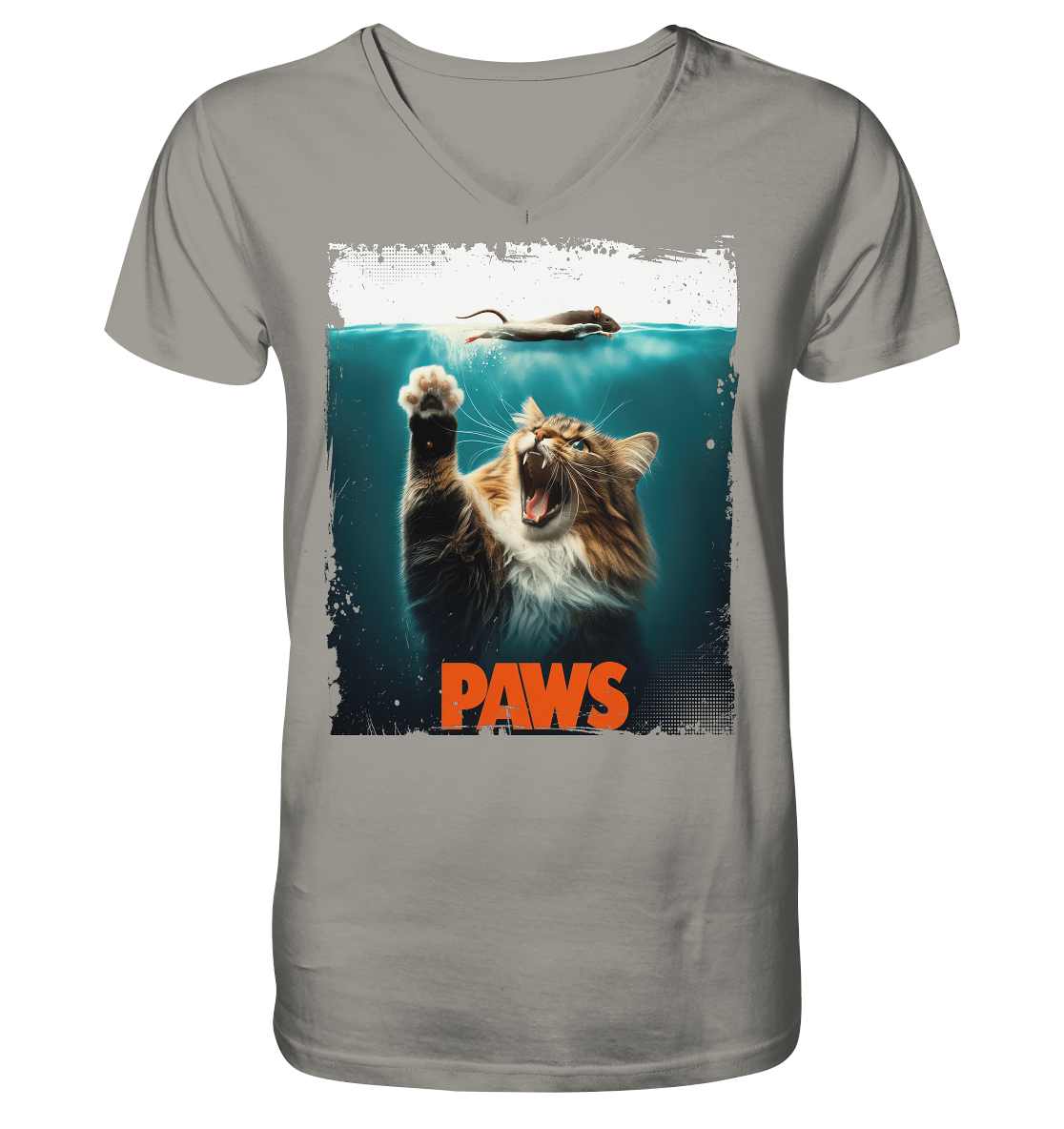 Paws  - V-Neck Shirt