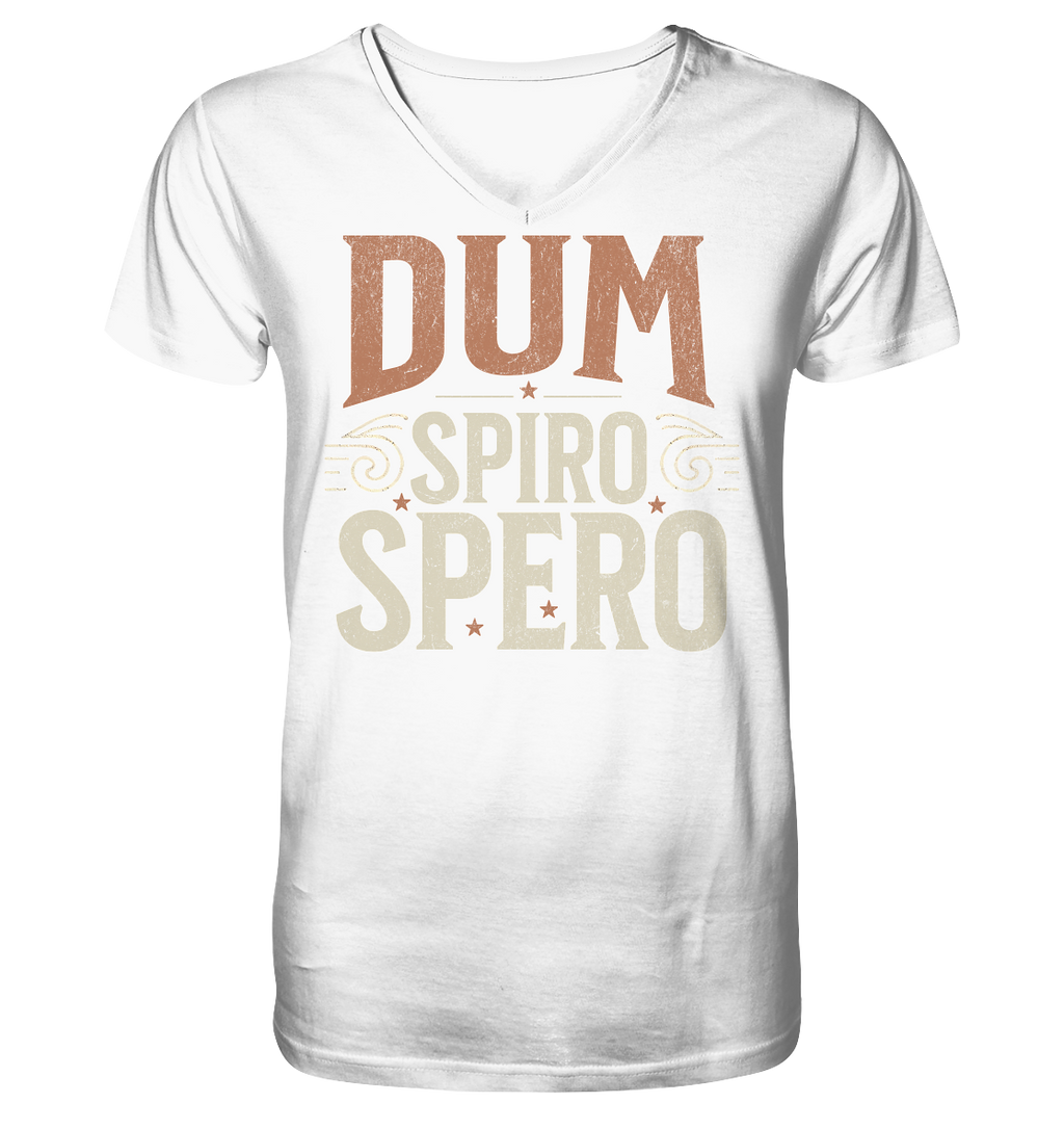Dum Spiro Spero - V-Neck Shirt