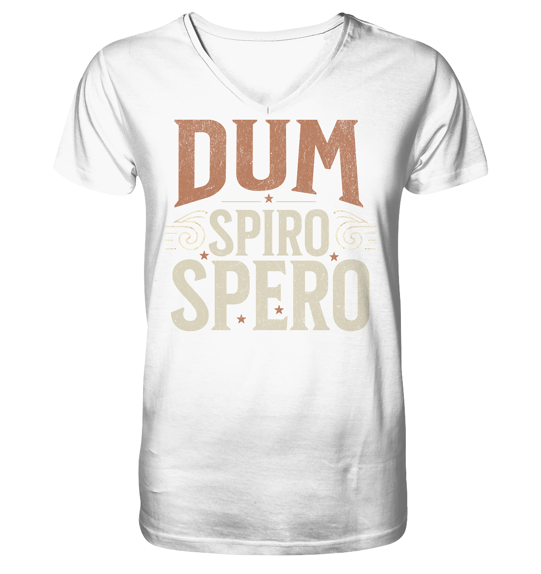 Dum Spiro Spero - V-Neck Shirt
