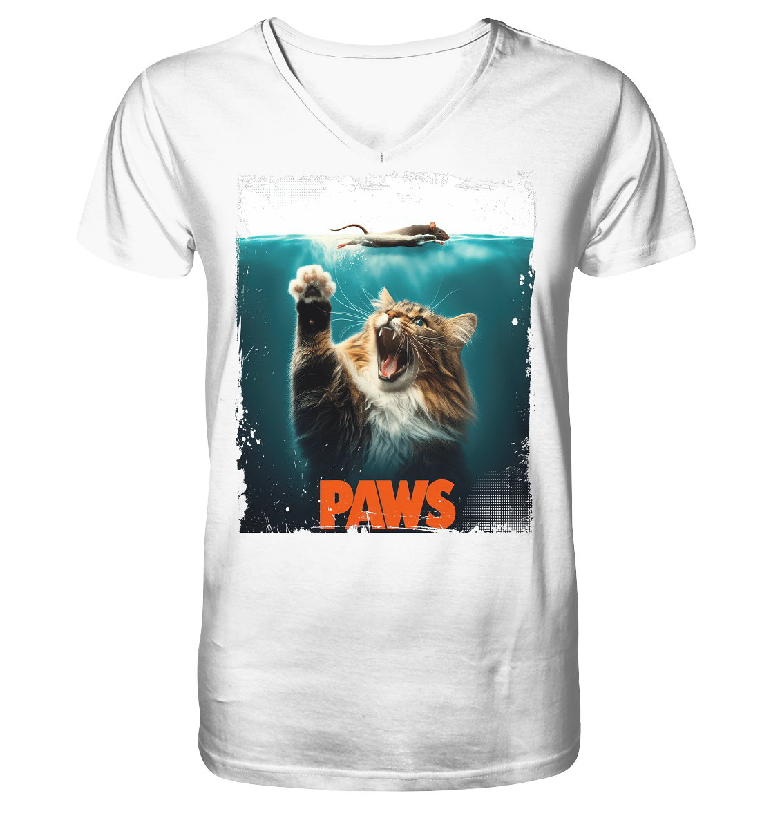 Paws  - V-Neck Shirt