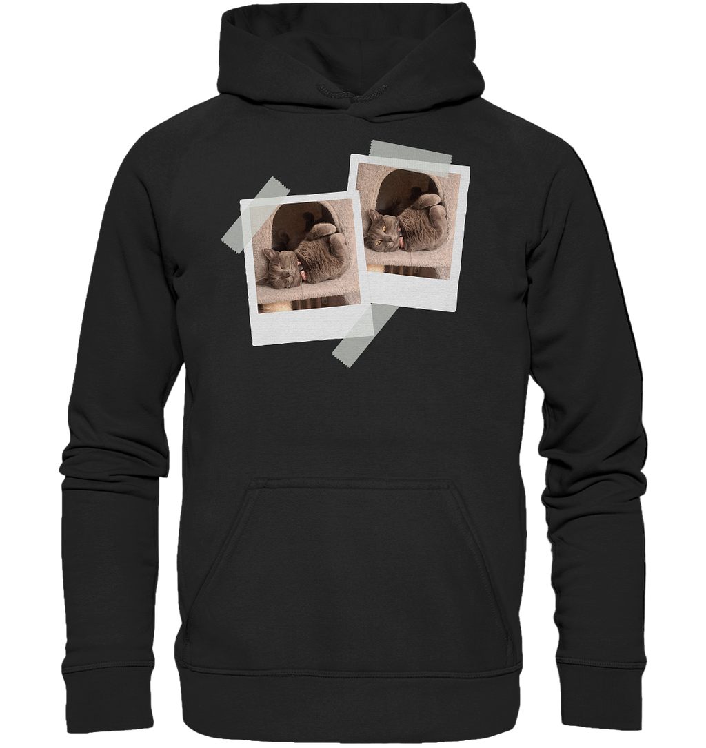 Dein Polaroid Star - personalisiertes Geschenk  - Basic Unisex Hoodie