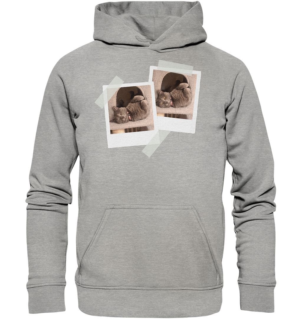 Dein Polaroid Star - personalisiertes Geschenk  - Basic Unisex Hoodie