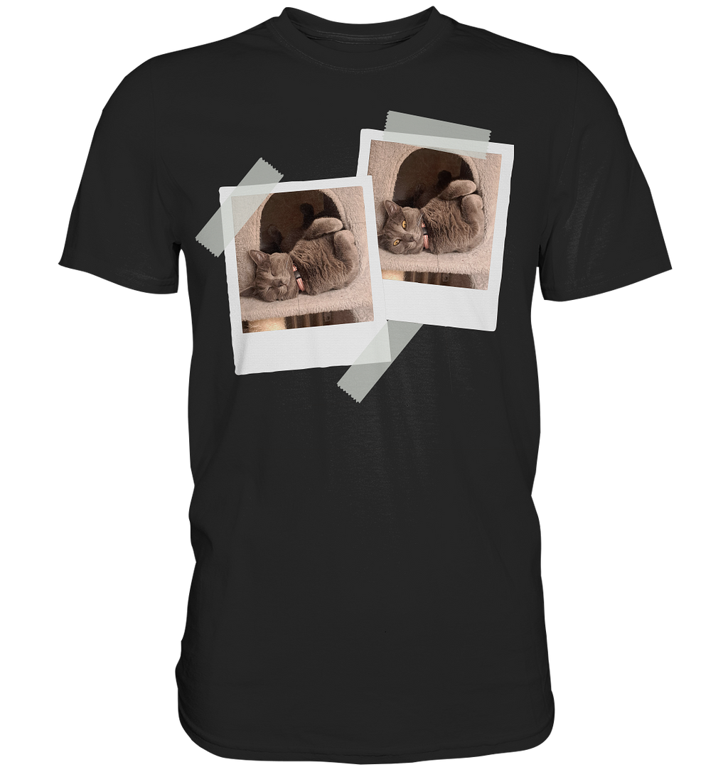 Dein Polaroid Star - personalisiertes Geschenk  - Premium Shirt