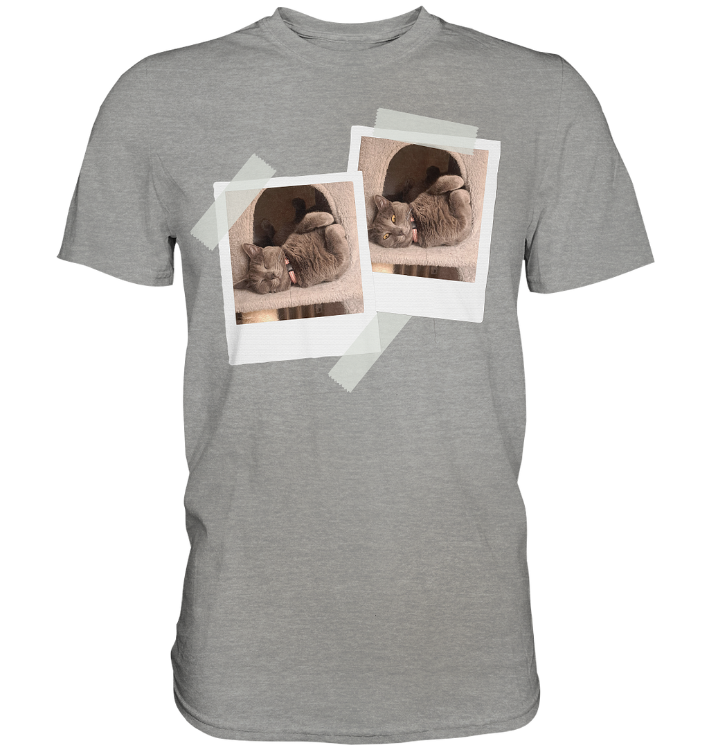 Dein Polaroid Star - personalisiertes Geschenk  - Premium Shirt